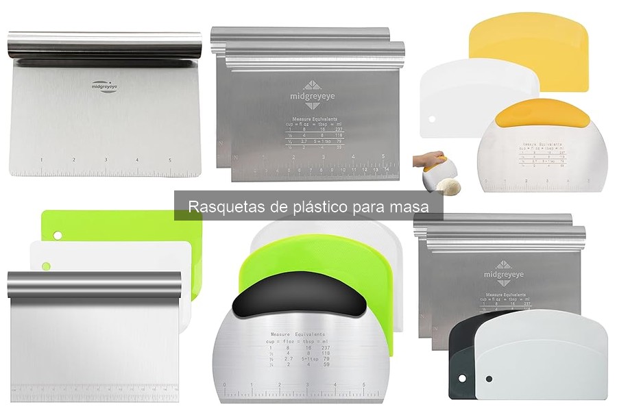 Precio promedio de rasquetas de plástico para masa