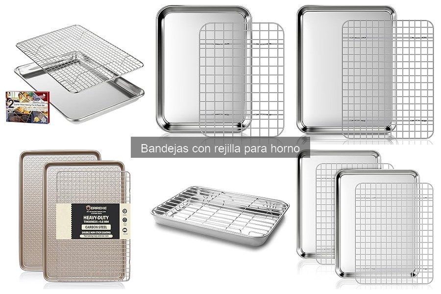 Precios de bandejas con rejilla para horno en 2023
