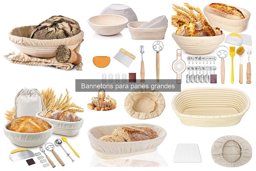 Precios de bannetons para panes grandes en Amazon