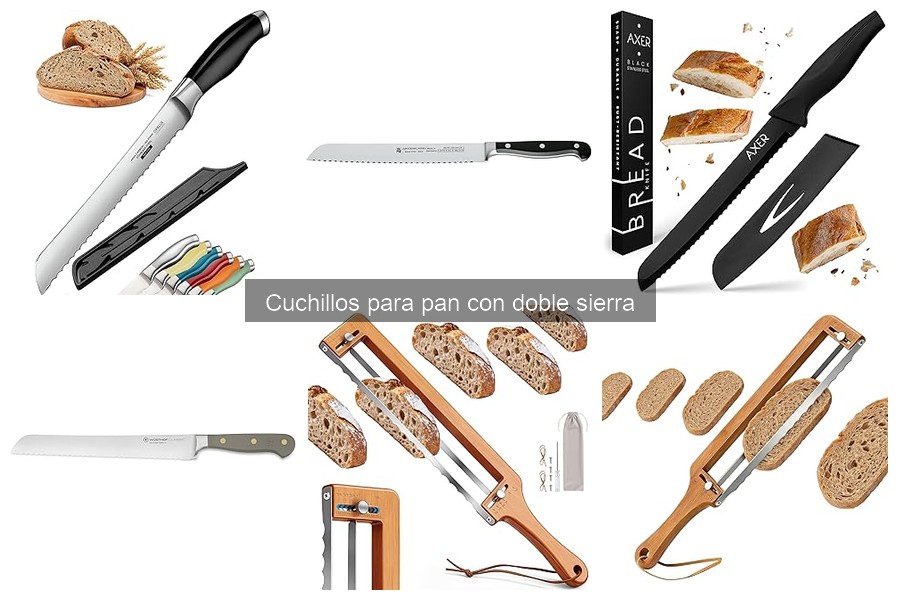 Precios de cuchillos para pan con doble sierra en Amazon
