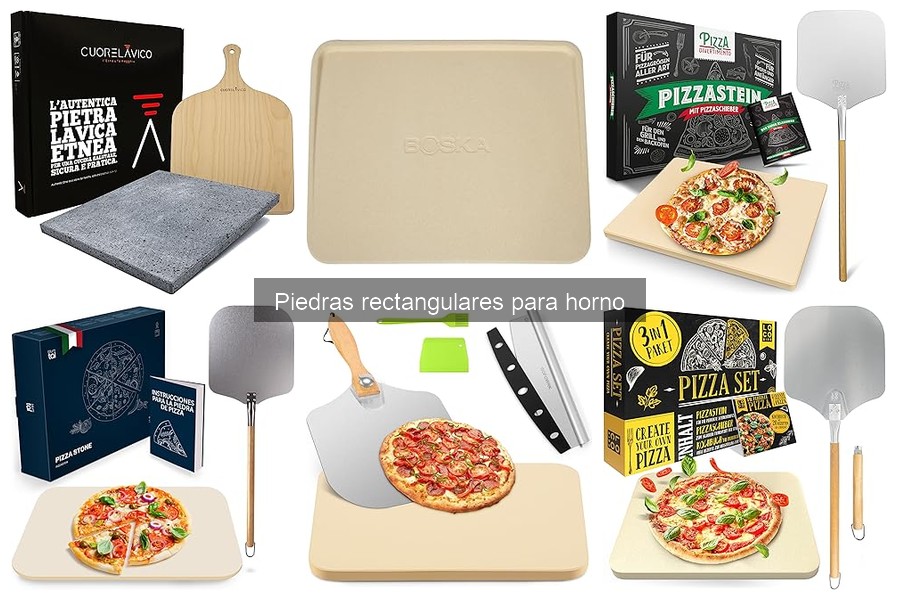 Precios de piedras rectangulares para horno en Amazon
