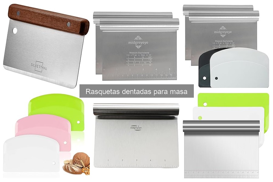 Precios de rasquetas dentadas para masa: guía y opciones