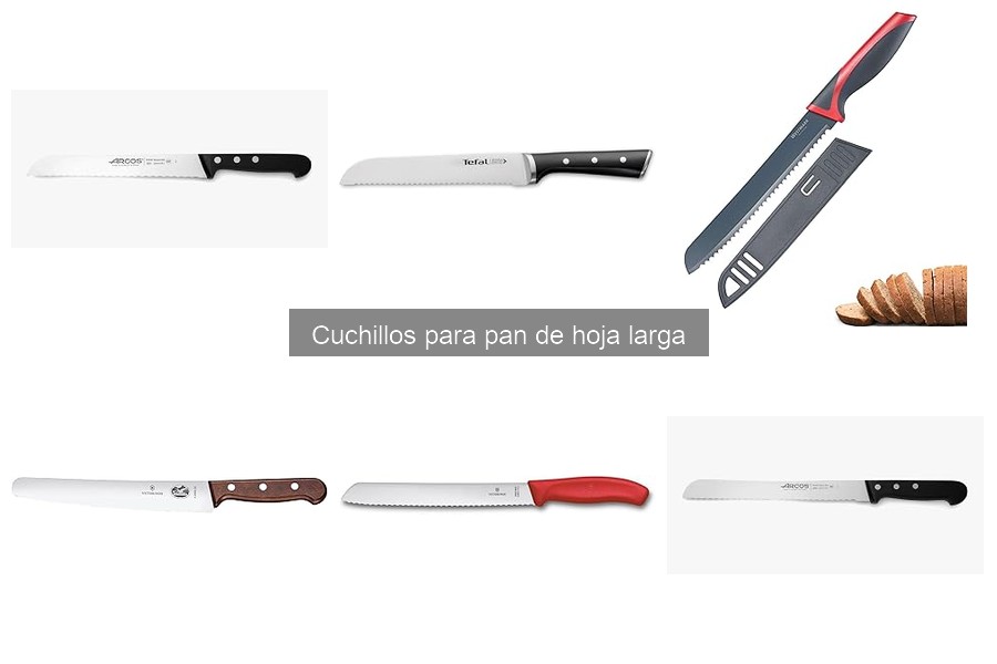 Preguntas frecuentes sobre cuchillos para pan de hoja larga