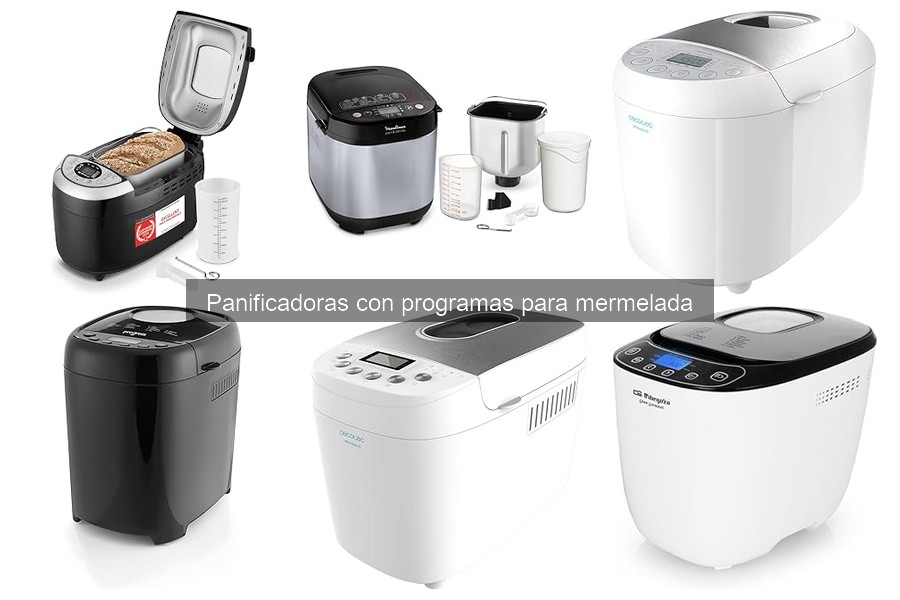 Problemas comunes al hacer mermelada con panificadoras