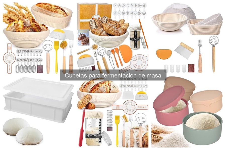 Problemas comunes al usar cubetas para fermentación de masa