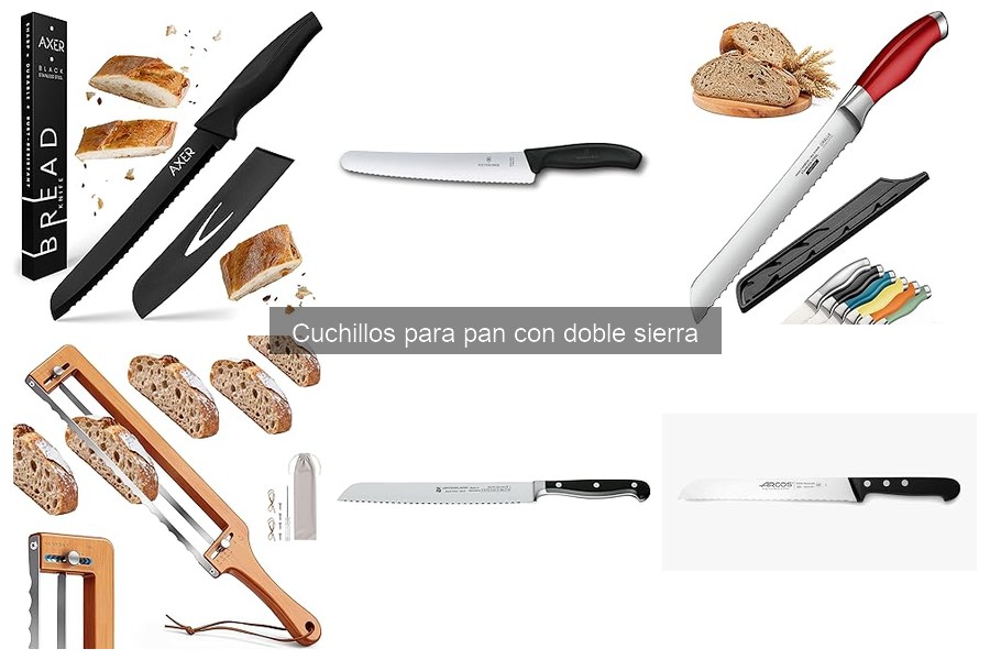 Problemas comunes al usar cuchillos para pan con doble sierra