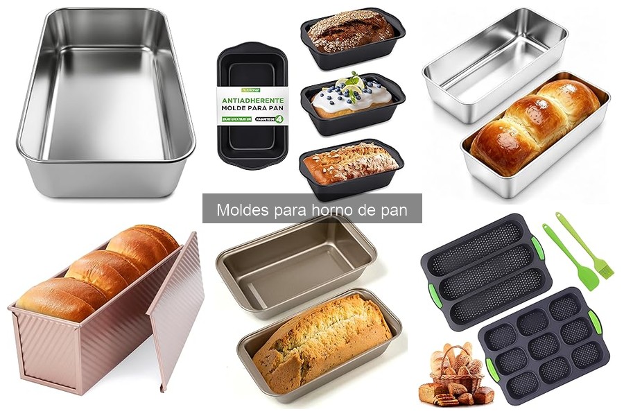 Problemas comunes al usar moldes para hornear pan