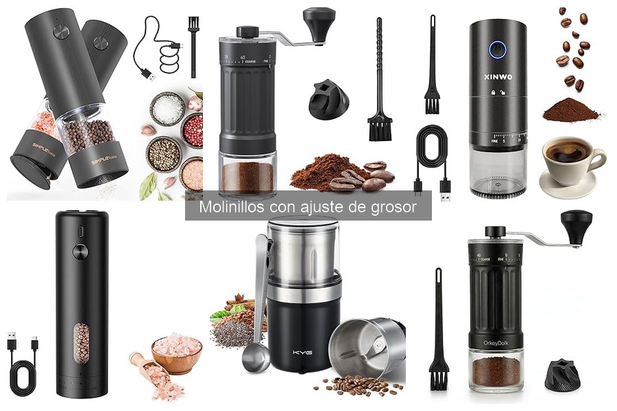 Problemas comunes al usar molinillos con ajuste de grosor