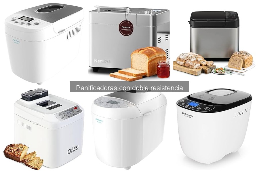 ** Problemas comunes al usar panificadoras con doble resistencia