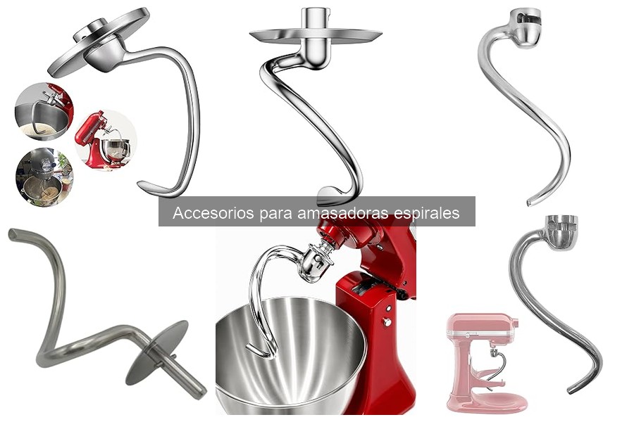 Problemas comunes con accesorios para amasadoras espirales
