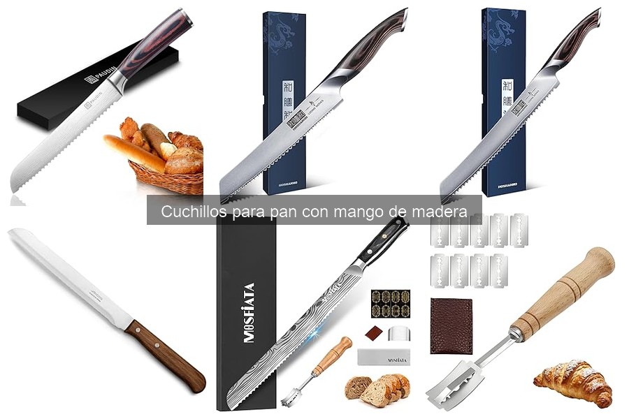 Problemas comunes con cuchillos para pan de mango de madera