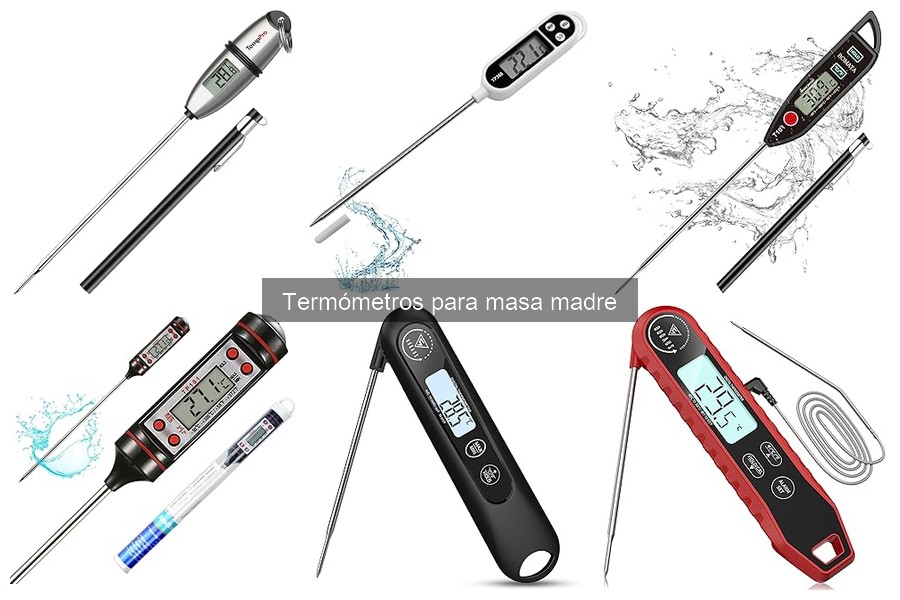 Problemas comunes con termómetros para masa madre y soluciones