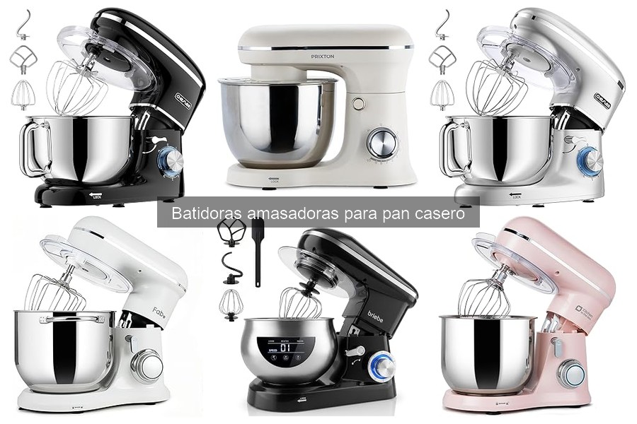 Problemas comunes de batidoras amasadoras y soluciones