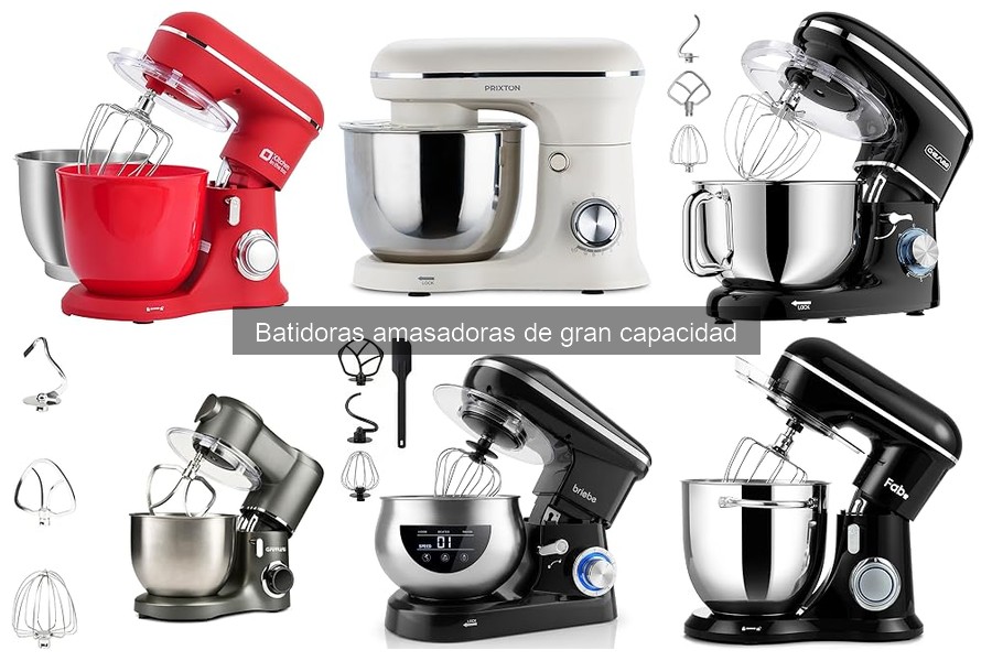Problemas comunes en batidoras amasadoras y soluciones efectivas