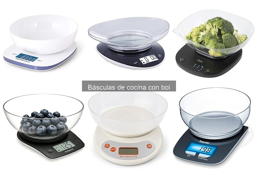 Problemas comunes y soluciones de básculas de cocina con bol