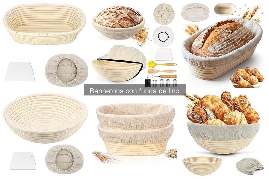 ¿Qué es un banneton con funda de lino? Características y uso