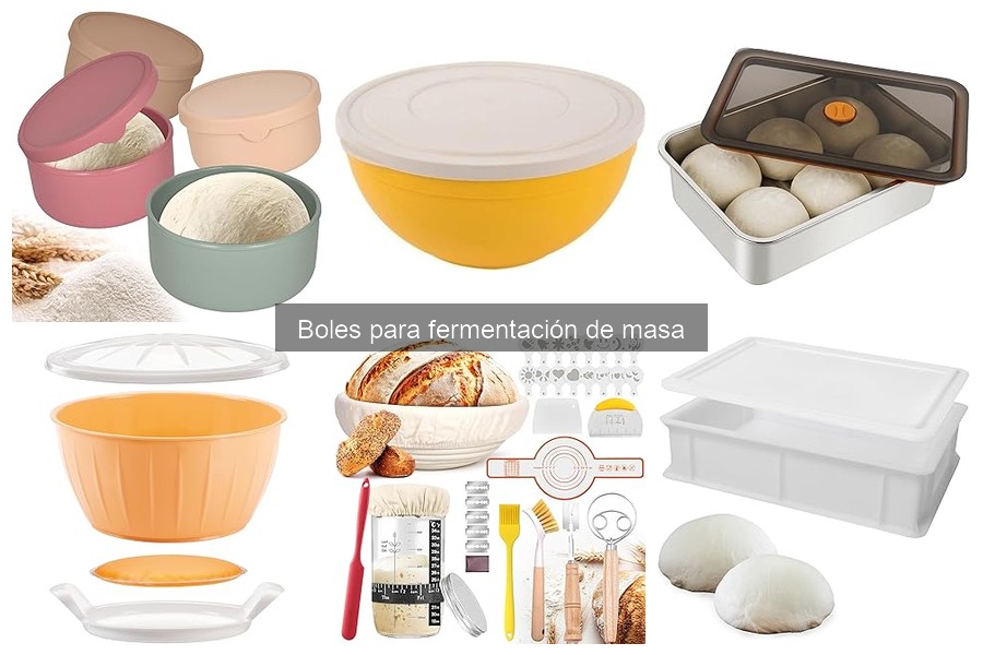 ¿Qué es un bol para fermentación de masa en panificación?