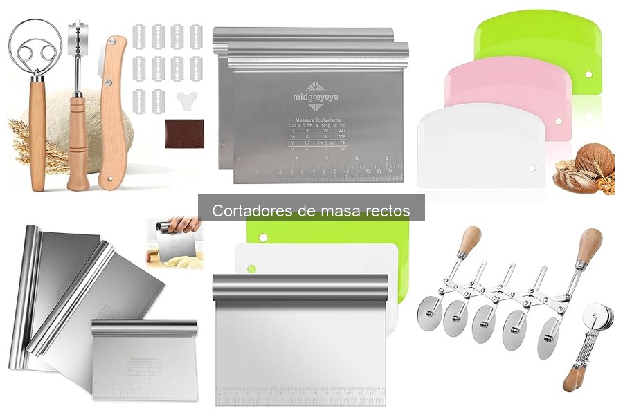 ¿Qué es un cortador de masa recto? Descubre sus usos