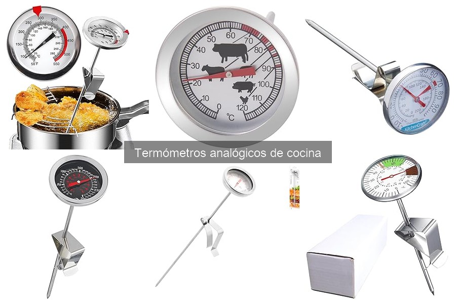 ¿Qué es un termómetro analógico de cocina? Explicación y Uso