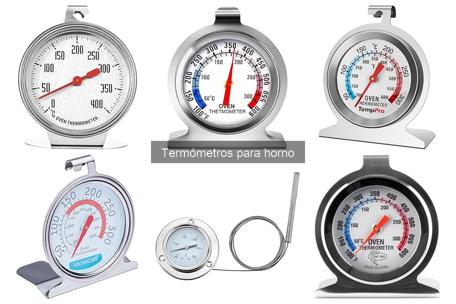 ¿Qué es un termómetro para horno? Funciones y características