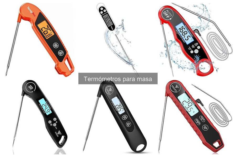 ¿Qué es un termómetro para masa y su importancia en la panificación?
