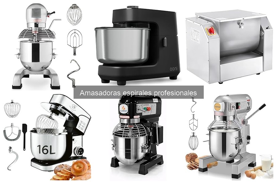 ¿Qué es una amasadora espiral profesional? Características y usos