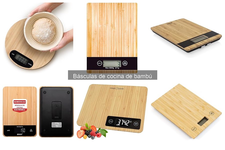 ¿Qué es una báscula de cocina de bambú? Ventajas y características