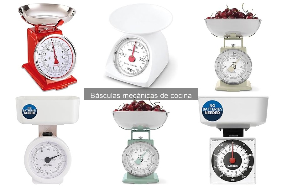 ¿Qué es una báscula mecánica de cocina? Características y Usos