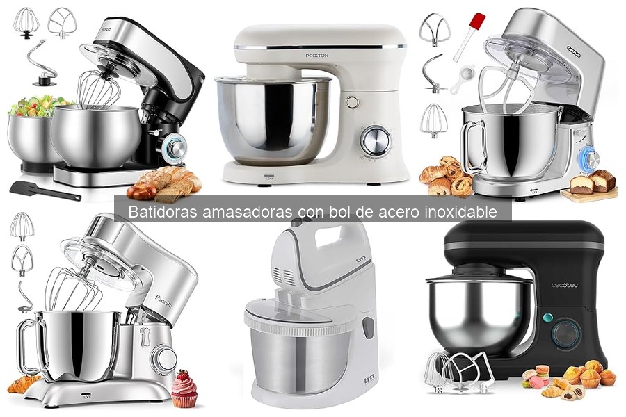 ¿Qué es una batidora amasadora y por qué necesitas una?
