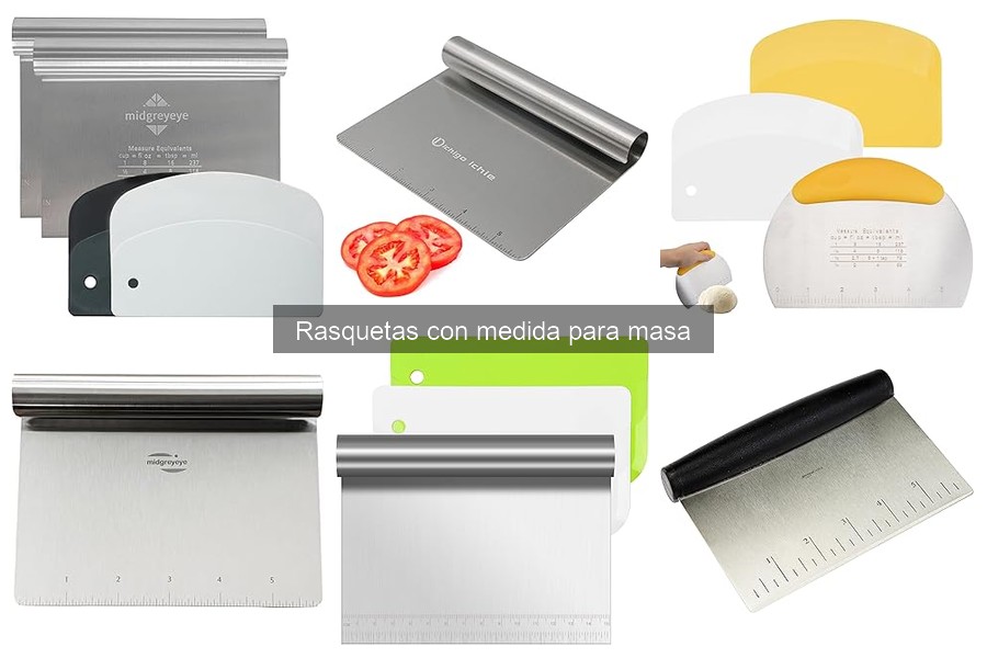 ¿Qué es una rasqueta con medida para masa? Usos y beneficios