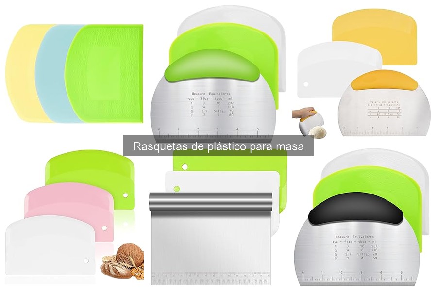 ¿Qué es una rasqueta de plástico para masa? Guía práctica
