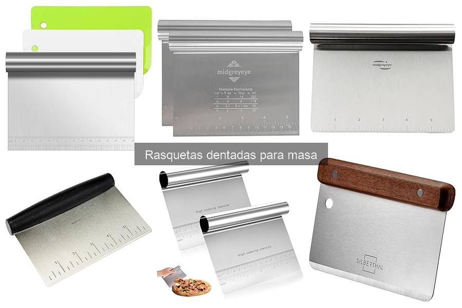 ¿Qué es una rasqueta dentada para masa? Descubre su función
