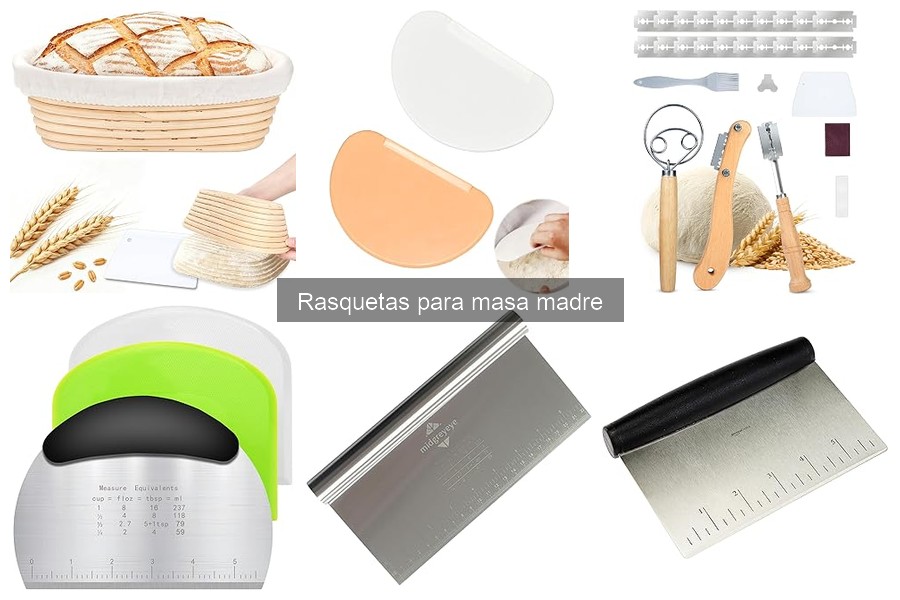 ¿Qué es una rasqueta para masa madre? Características y funciones