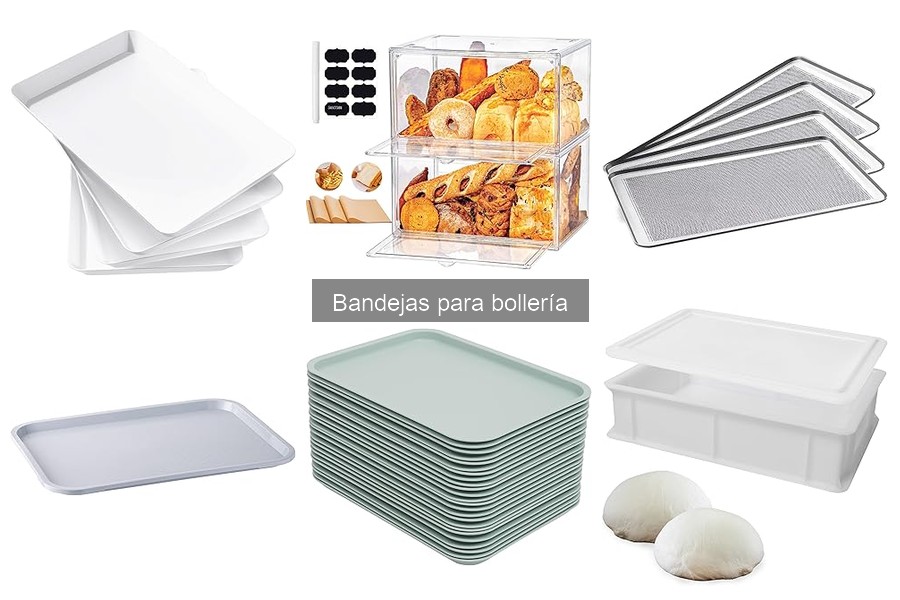 ¿Qué son las bandejas para bollería? Definición y usos