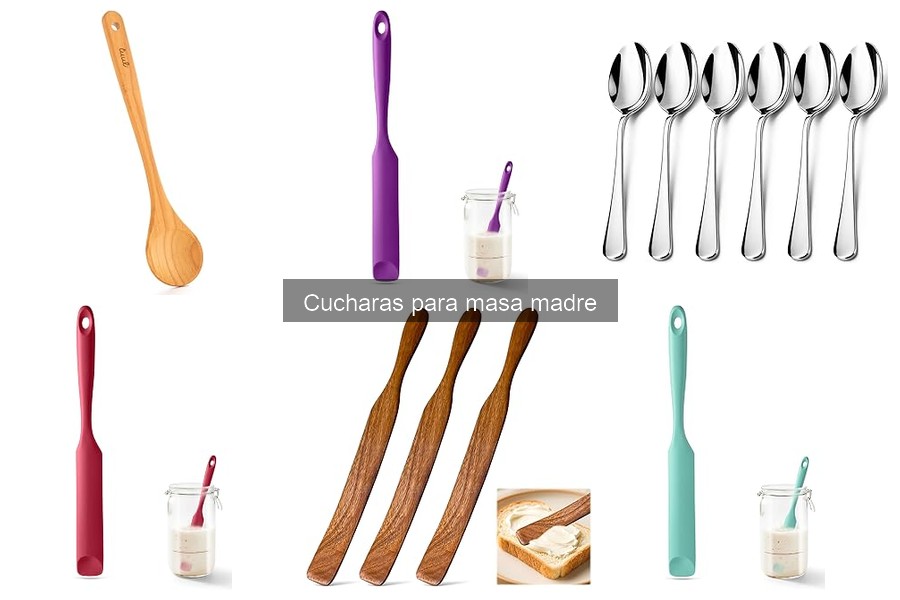 ¿Qué son las cucharas para masa madre? Uso y características