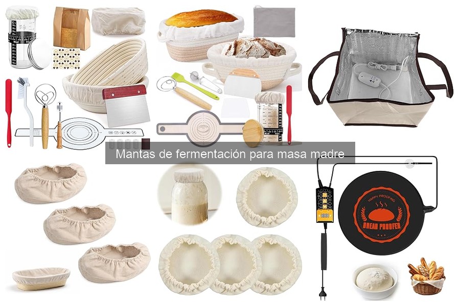 ¿Qué son las mantas de fermentación para masa madre?
