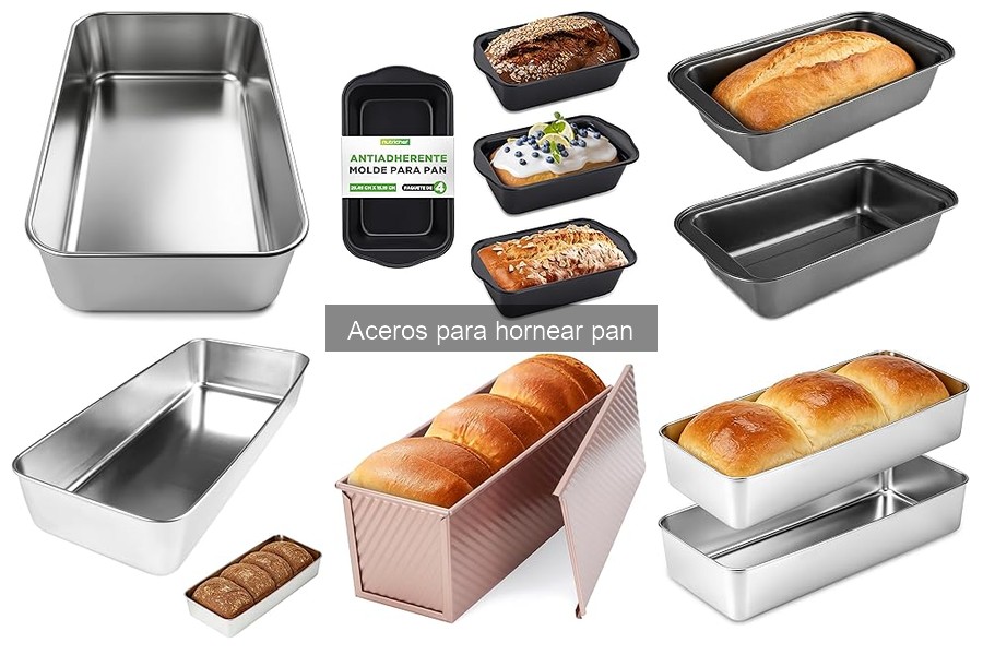 ¿Qué son los aceros para hornear pan? Características y usos