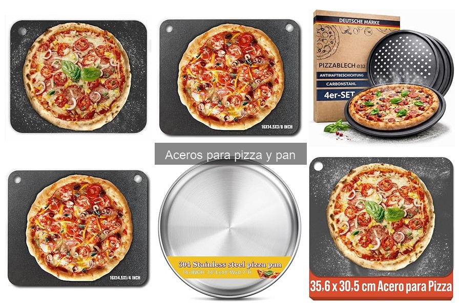 ¿Qué son los aceros para pizza y pan? Características y usos
