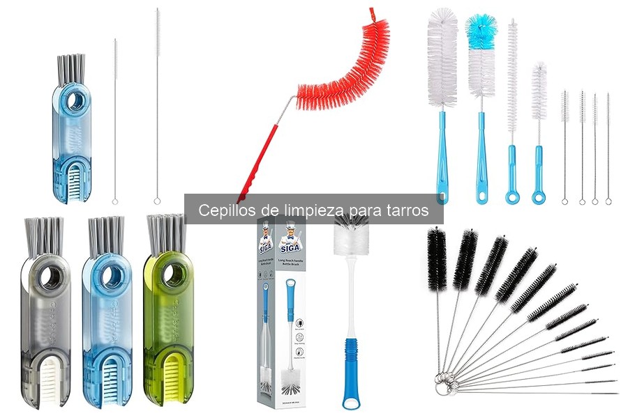 ¿Qué son los cepillos de limpieza para tarros? Guía rápida