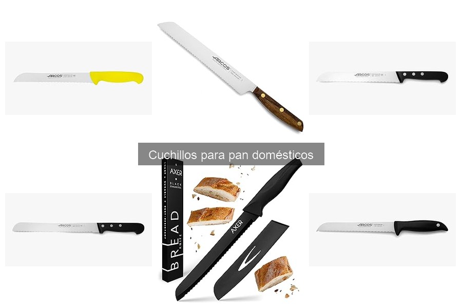 ¿Qué son los cuchillos para pan y cómo se diferencian?