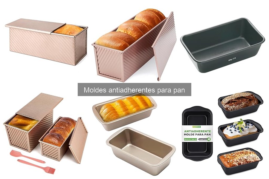 ¿Qué son los moldes antiadherentes para pan? Guía completa