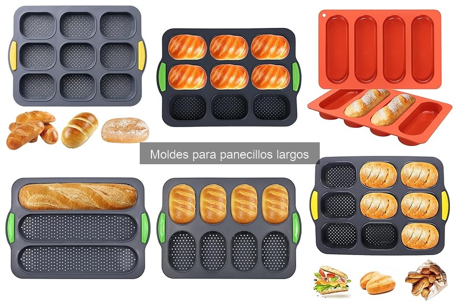 ¿Qué son los moldes para panecillos largos y sus ventajas?