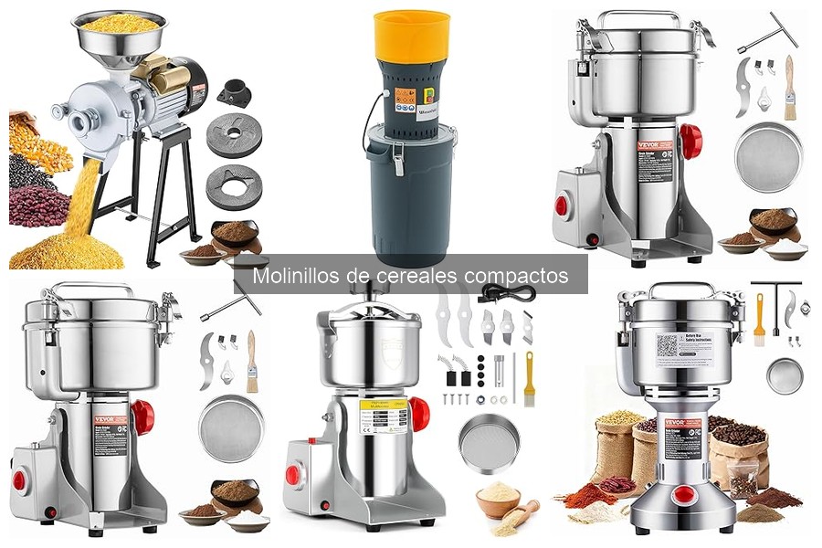 ¿Qué son los molinillos de cereales compactos? Guía rápida