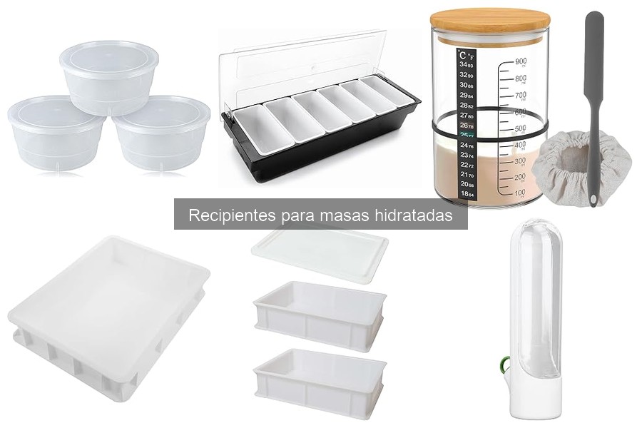 Qué son los recipientes para masas hidratadas: guía esencial
