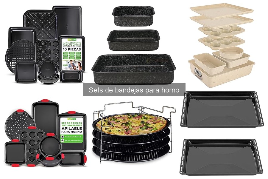 ¿Qué son los sets de bandejas para horno? Descubre sus componentes