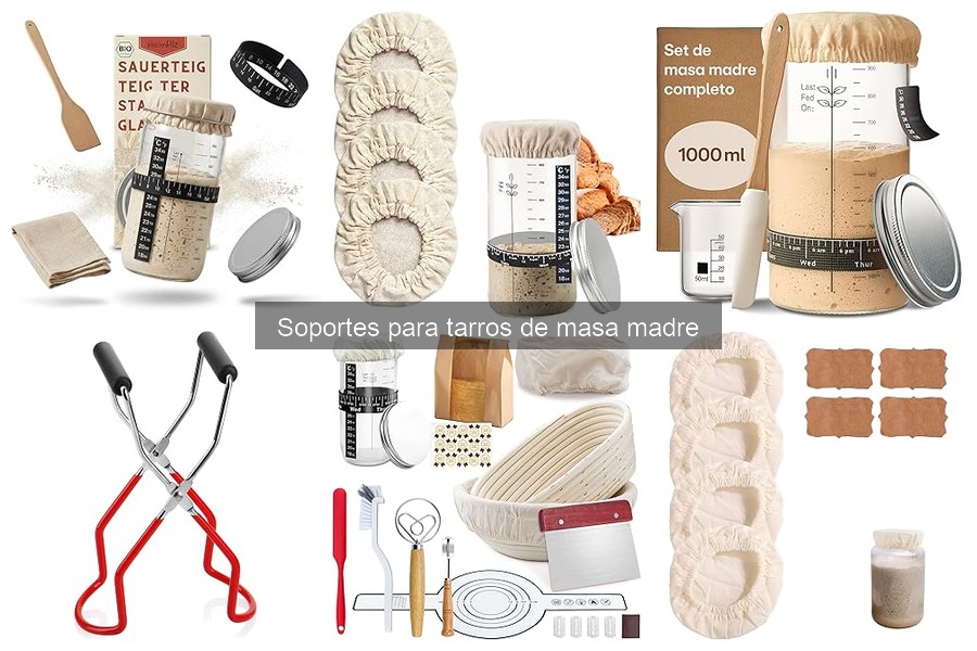 ¿Qué Son los Soportes para Tarros de Masa Madre?