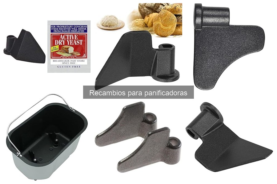 Recambios más comunes que se rompen en panificadoras