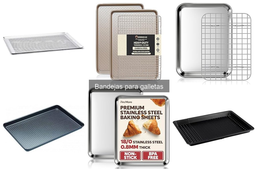 Recetas de galletas perfectas para bandejas de hornear