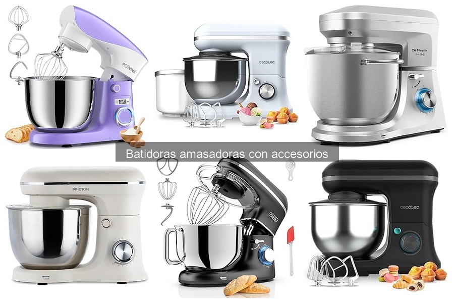 Recetas fáciles con batidora amasadora para disfrutar en casa