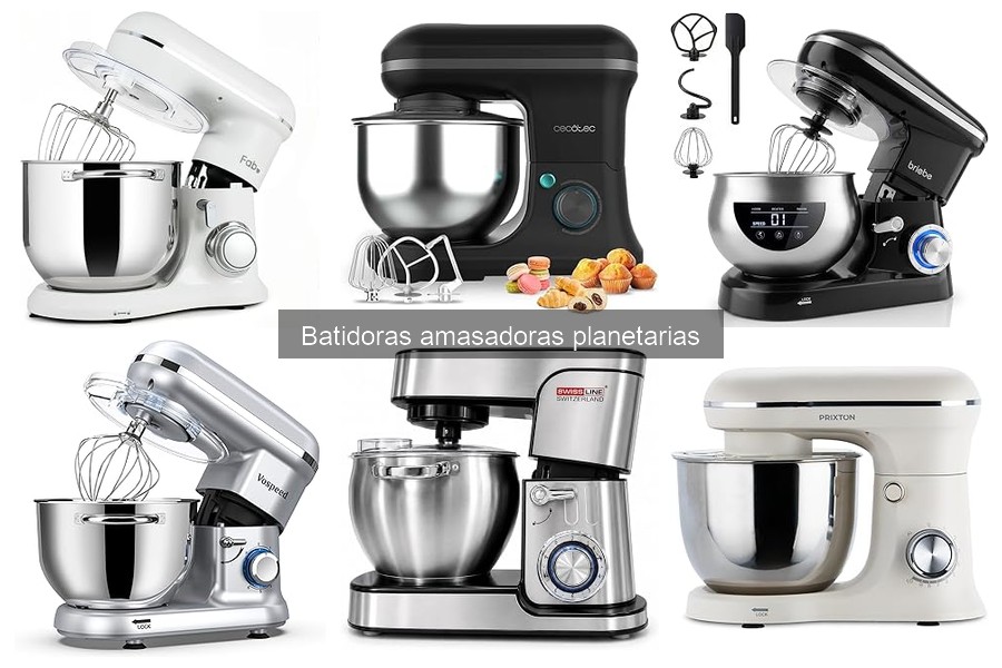 Recetas fáciles con batidoras amasadoras planetarias